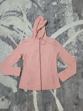 Lululemon Women's Blush Pink Hooded Jacket Size 10